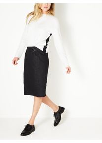 Sandwich, Damen Blazer mit Karomuster, Schwarz