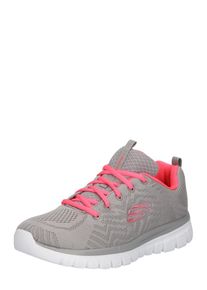 Skechers, Damen Sneaker 'GRACEFUL - GET CONNECTED', Grau / Rosa