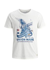 Jack & Jones JACK & JONES, Herren T-Shirt, Blau / Weiß