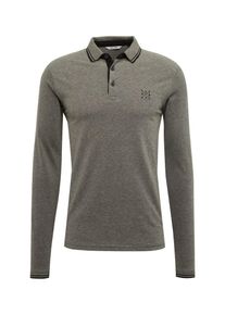 Only & Sons Only & Sons, Herren Polo 'onsSTAN LS FITTED POLO TEE', Graumeliert