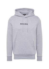 Review, Herren Sweatshirt, Grau