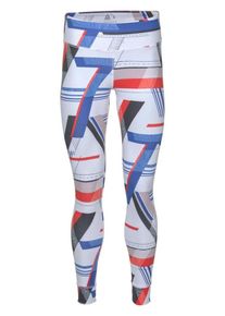 Reebok, Damen Funktionstights, Mischfarben / Wei&szlig;