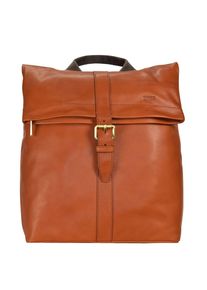 Bree, Damen Stockholm 13 Rucksack Leder 40 cm, Rostbraun