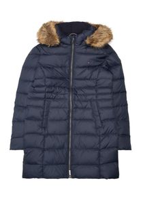 Tommy Hilfiger, M&auml;dchen Mantel 'ESSENTIAL BASIC DOWN COAT', Navy