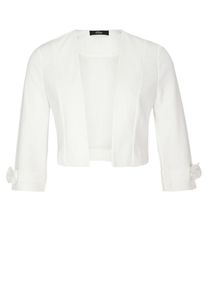 s.Oliver BLACK LABEL, Damen Bolero-Blazer, Weiß