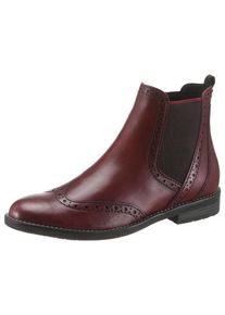 Marco Tozzi, Damen Chelseaboots, Bordeaux