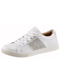 Skechers, Damen Sneaker 'Moda Dazzling Dancer', Silber / Naturweiß