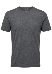 Selected Homme, Herren T-Shirt, Anthrazit