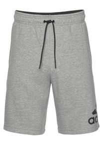 adidas Performance, Herren Sweatshorts 'MH Bos Short FT', Graumeliert / Schwarz