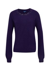 Tom Tailor, Damen Pullover, Dunkellila