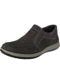 Rieker, Herren Slipper, Schwarz