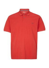 s.Oliver RED LABEL, Herren Poloshirt, Hellrot