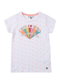 Cars Jeans, M&auml;dchen Shirt 'WESTLYN', Pink / Wei&szlig;