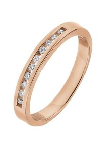 Christ, Damen Ring 'Diamonds', Rosegold