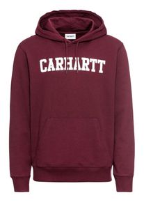 Carhartt Work In Progress Carhartt WIP, Herren Pullover, Weinrot / Weiß