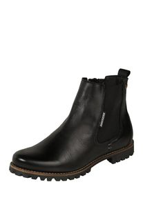 Dockers by Gerli, Damen Chelsea-Boots aus Leder, Schwarz
