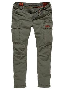 Superdry, Herren Cargohose 'Parachute', Khaki