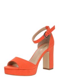 ABOUT YOU, Damen Sandalette 'CAITRIONA', Orangerot