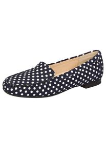 Sioux, Damen Slipper 'Zalla', Dunkelblau / Weiß