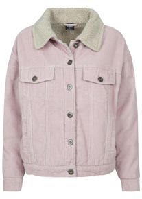 Urban Classics Curvy, Damen Jacket, Rosa