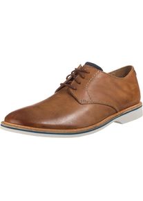Clarks, Herren Halbschuhe, Cognac / Weiß