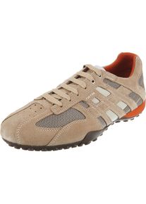 Geox, Herren Schnürer mit herausnehmbarer Sohle, Beige