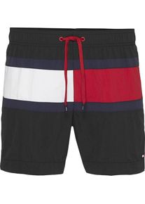 Tommy Hilfiger, Herren Bademode, Nachtblau / Rot / Schwarz / Wei&szlig;