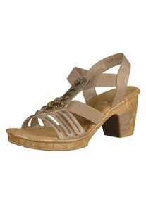Rieker, Damen Sandalen, Beige