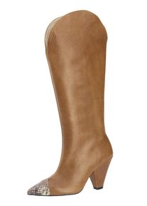 Heine, Damen Stiefel, Karamell
