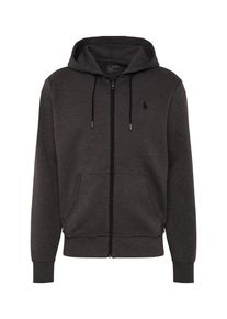 Polo Ralph Lauren, Herren Sweatjacke 'LSFZHOODM1-LONG SLEEVE-KNIT', Basaltgrau