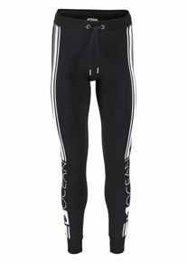 OCEAN SPORTSWEAR, Damen Leggings, Schwarz / Weiß