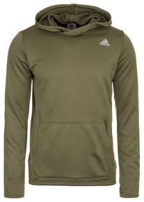 adidas Performance, Herren Kapuzenpullover 'Own The Run', Oliv