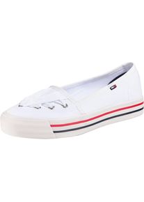 Tommy Jeans, Damen Plateausneaker, Navy / Rot / Weiß