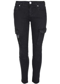 True Religion, Damen Hose 'CARGO HALLE', Schwarz