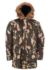 Dickies, Herren Curtis Jacke, Dunkelbeige / Braun / Dunkelgrün