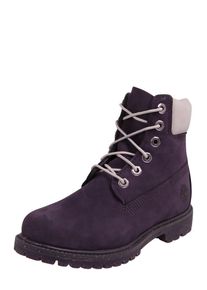 Timberland, Damen Lederstiefel '6in Premium Boot', Aubergine