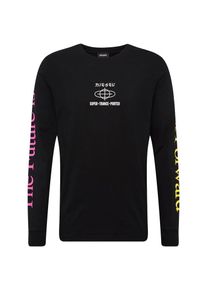 Diesel, Herren Shirt 'T-JUST-LS-YB HEMD', Schwarz / Weiß