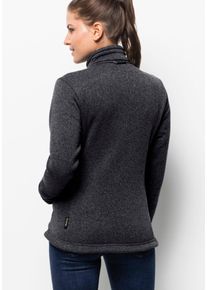 Jack Wolfskin, Damen Jacke 'CARIBOU CROSSING TRACK WOMEN', Schwarz