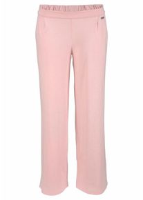 Lascana, Damen Pyjamahose, Rosa