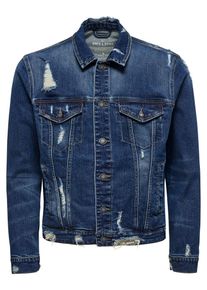 Only & Sons Only & Sons, Herren Jeansjacke, Blue Denim