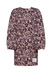 Calvin Klein, Damen Kleid 'PUFF', Mischfarben / Rosa