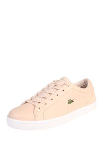 Lacoste, Damen Sneakers mit Logo-Stickerei, Pfirsich