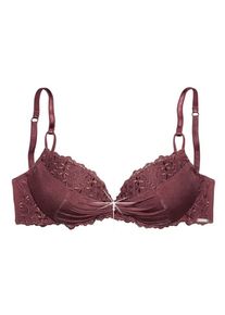 Marie Claire, Damen Push-up-BH, Burgunder