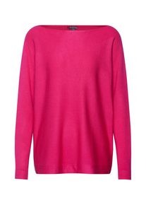Street One, Damen Pullover 'Noreen', Magenta