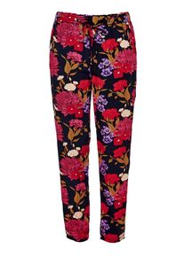 s.Oliver RED LABEL, Damen Stoffhose, Navy / Rot