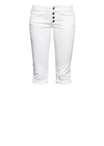 Q/S Designed By, Damen Capri-Hose 'Catie', Weiß