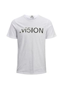 Jack & Jones JACK & JONES, Herren T-Shirt, Schwarz / Weiß