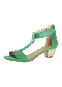 Heine, Damen Sandalette, Gr&uuml;n