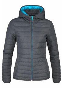 CMP, Damen Daunenjacke 'Zip Hood Jacket 38Z5026M-U874', Hellblau / Dunkelgrau