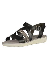 Gabor, Damen Sandalen, Creme / Schwarz